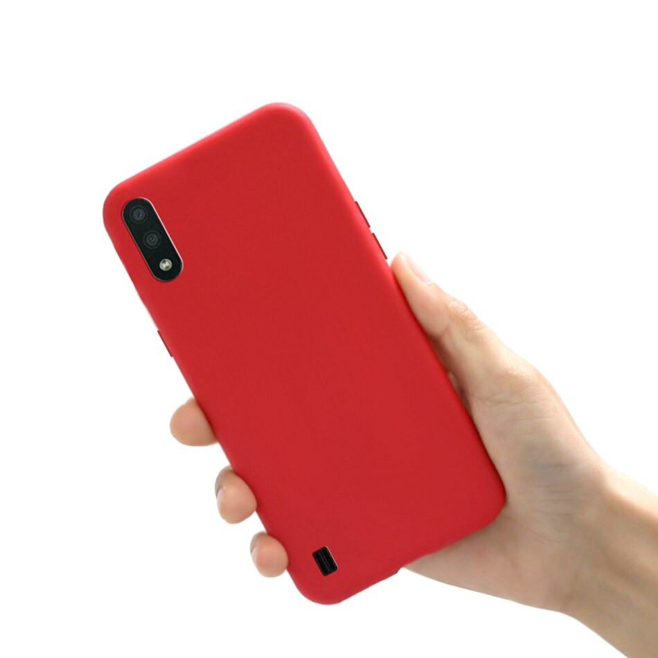 Чохол-накладка Samsung A01 (2020) TPU Soft case Red
