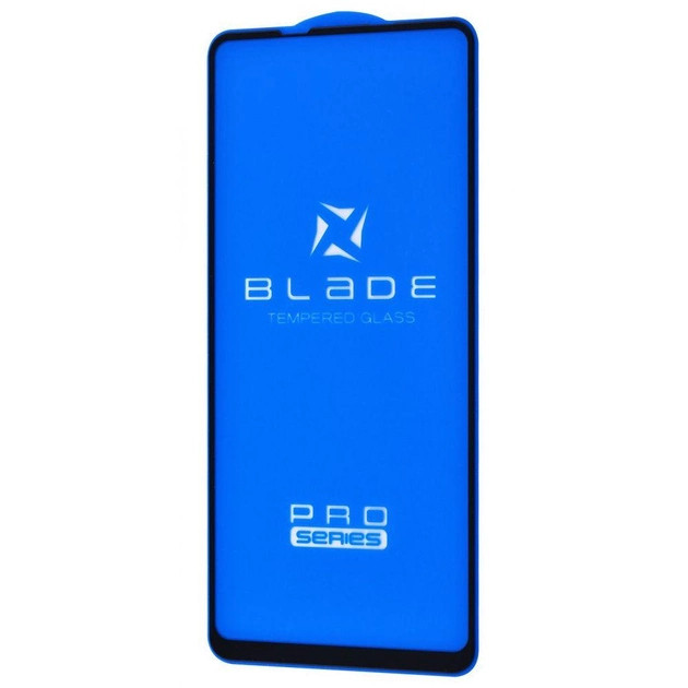 Захисне скло Samsung A21S (A217) BLADE PRO Series Full Glue Black