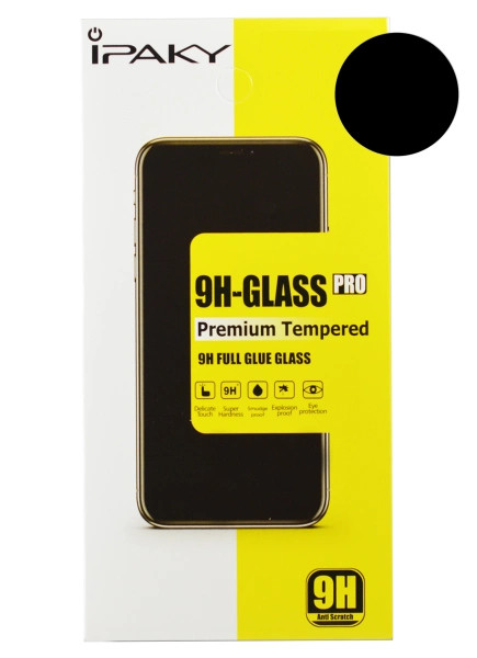 Защитное стекло iPhone 12/12 Pro iPaky Black