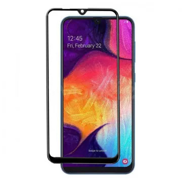 Захисне скло Samsung A30/A50 Full Screen Black 4D