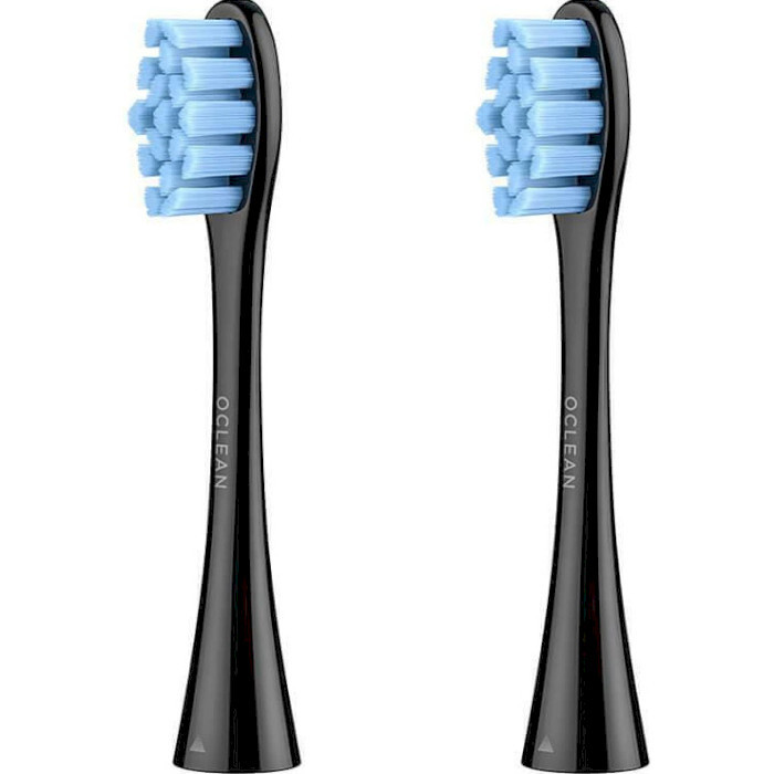 Сменная головка для зубной щетки Xiaomi Oclean One/SE/Air/X/XPro/Z1 Standard Head Black (2 шт) (P2S5)