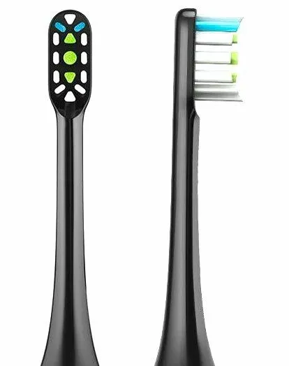 Змінна головка для зубної щітки Xiaomi Soocas X1/X3/X3U/X5 General Toothbrush Head Black (2 шт) (BH01B)