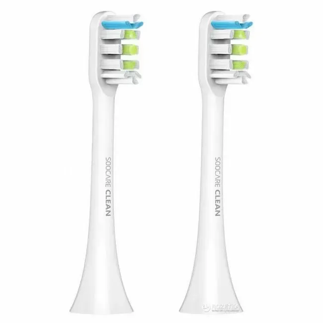 Змінна головка для зубної щітки Xiaomi Soocas X1/X3/X3U/X5 General Toothbrush Head White (2 шт) (BH01W)