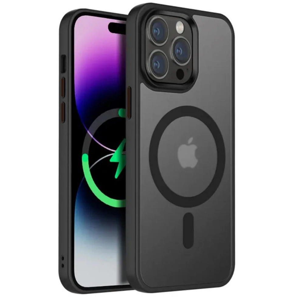 Чехол-накладка Cosmic iPhone 14 Pro Max Magnetic Color HQ (Black)