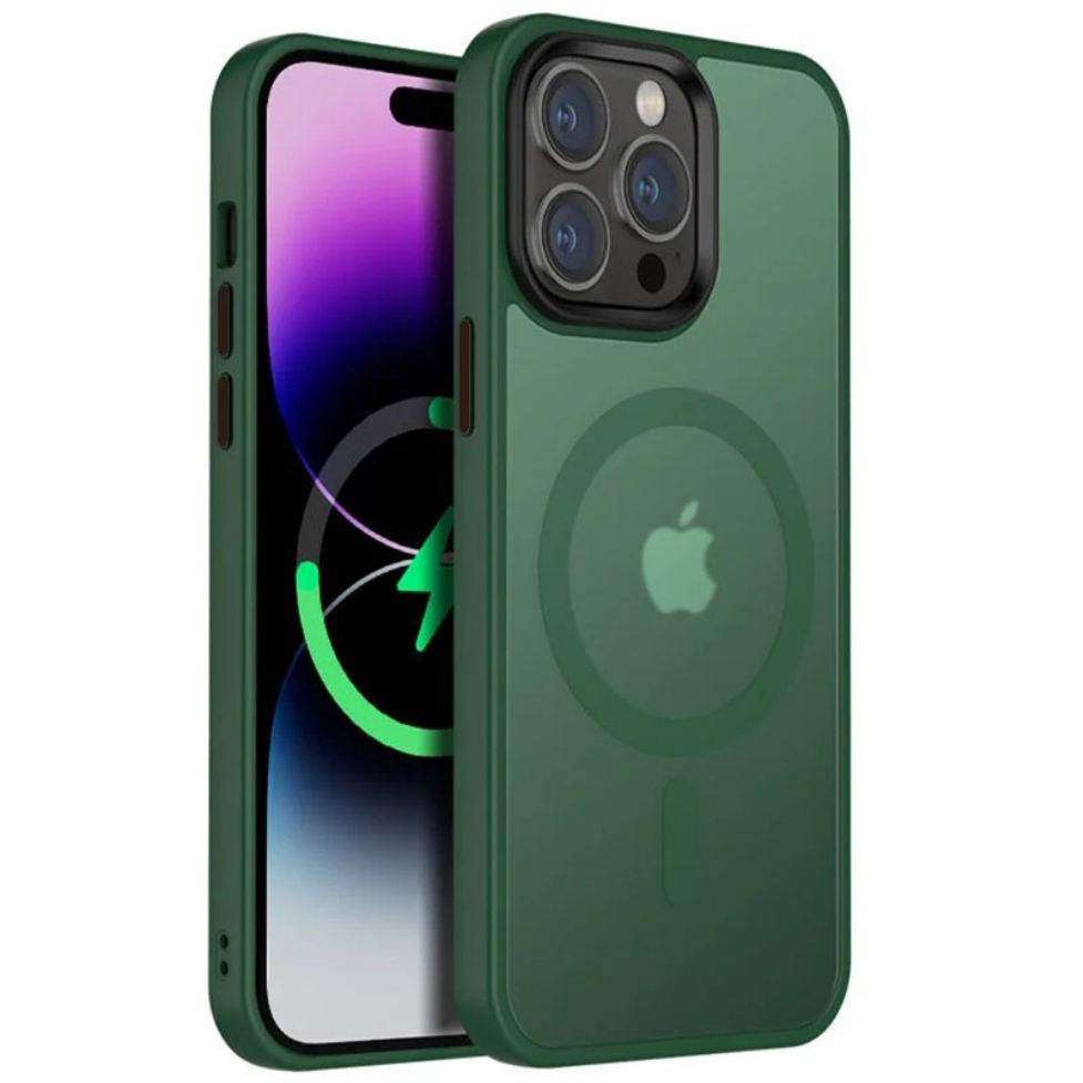 Чехол-накладка Cosmic iPhone 14 Pro Max Magnetic Color HQ (Green)