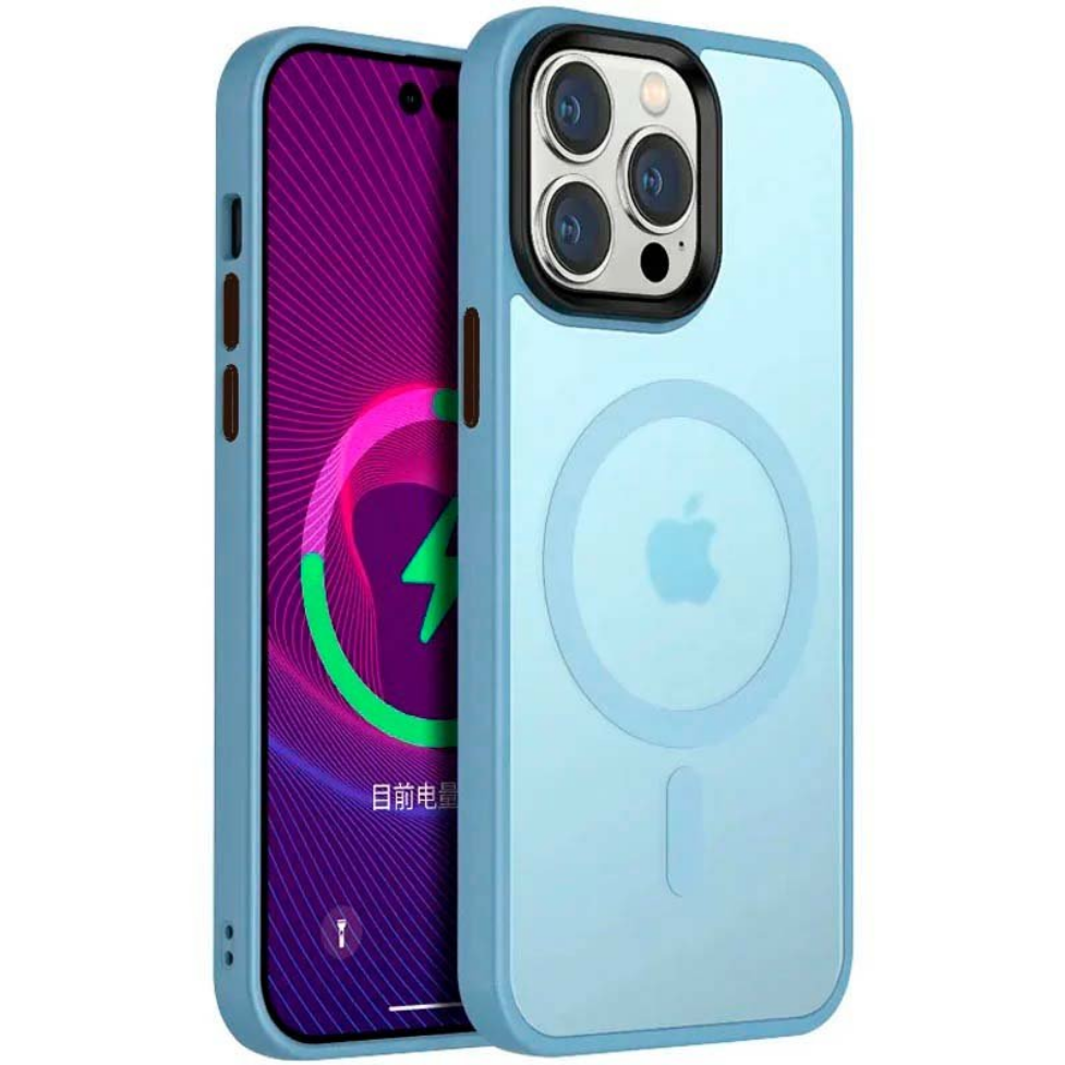 Чохол-накладка Cosmic iPhone 14 Pro Max Magnetic Color HQ (Light Blue)