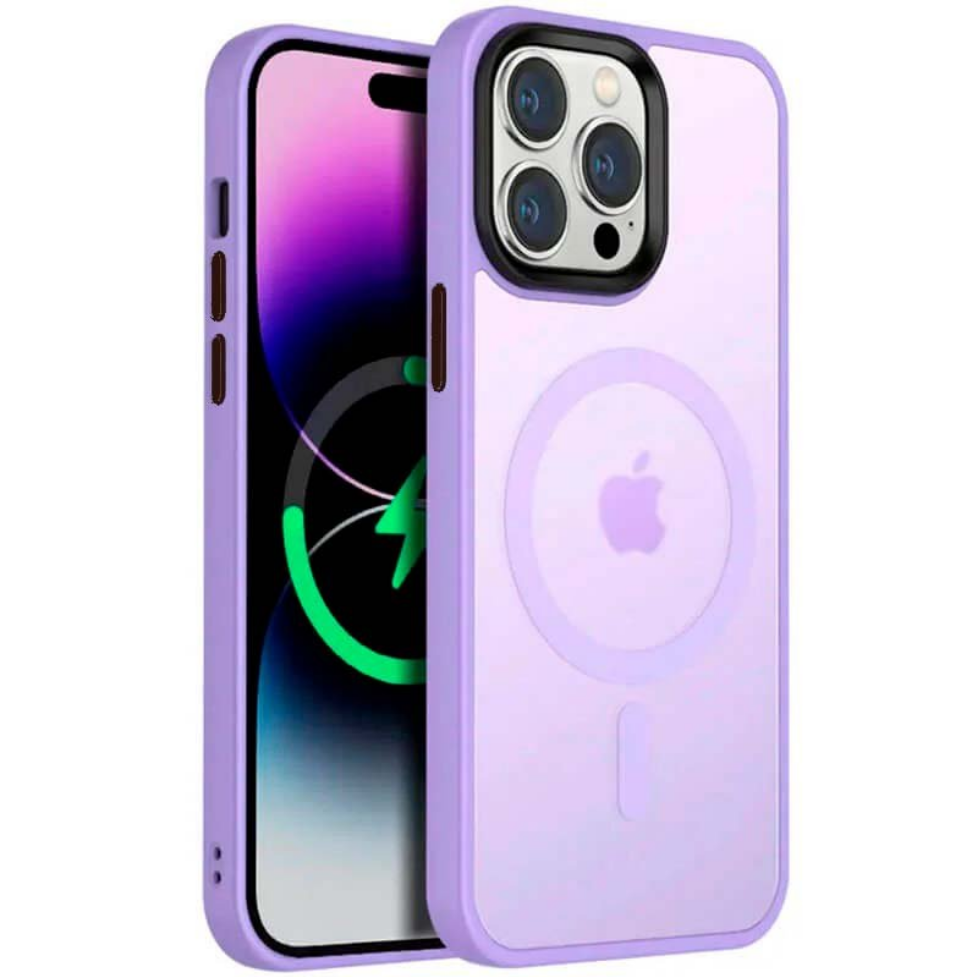 Чехол-накладка Cosmic iPhone 14 Pro Max Magnetic Color HQ (Lilac)