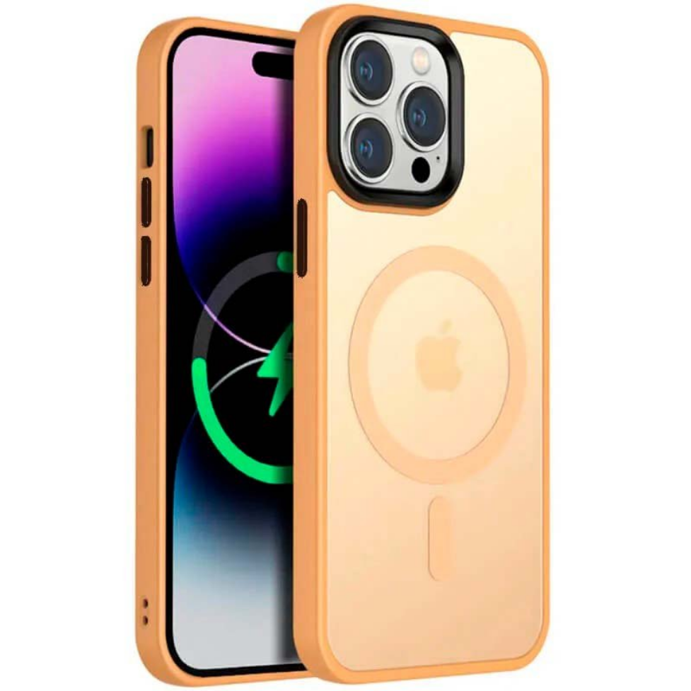 Чехол-накладка Cosmic iPhone 14 Pro Max Magnetic Color HQ (Orange)