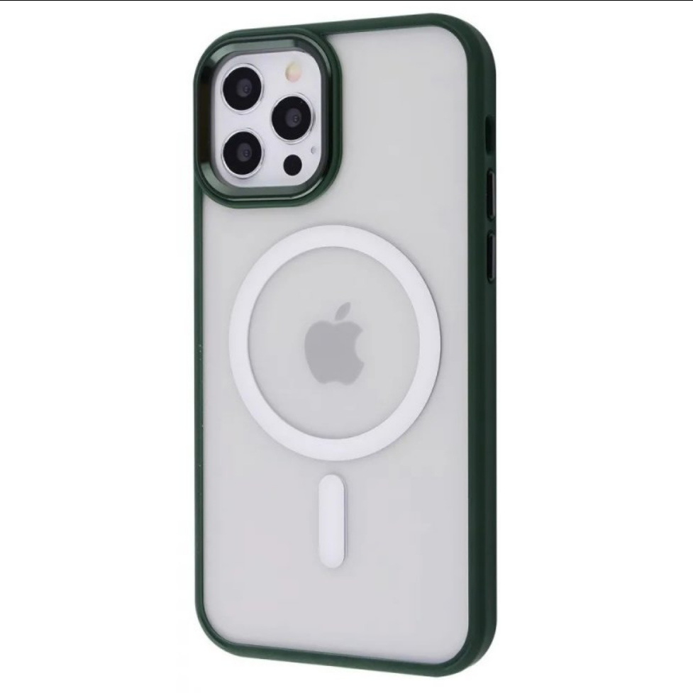 Чехол-накладка Чехол WAVE iPhone 12 Pro Max Desire Case with MagSafe (Green)