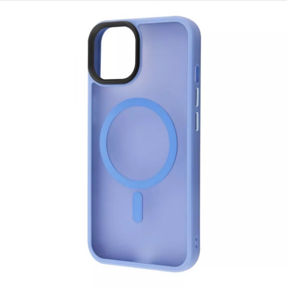 Чохол-накладка Чохол WAVE iPhone 12 Pro Max Matte Insane Case with MagSafe (Sierra Blue)