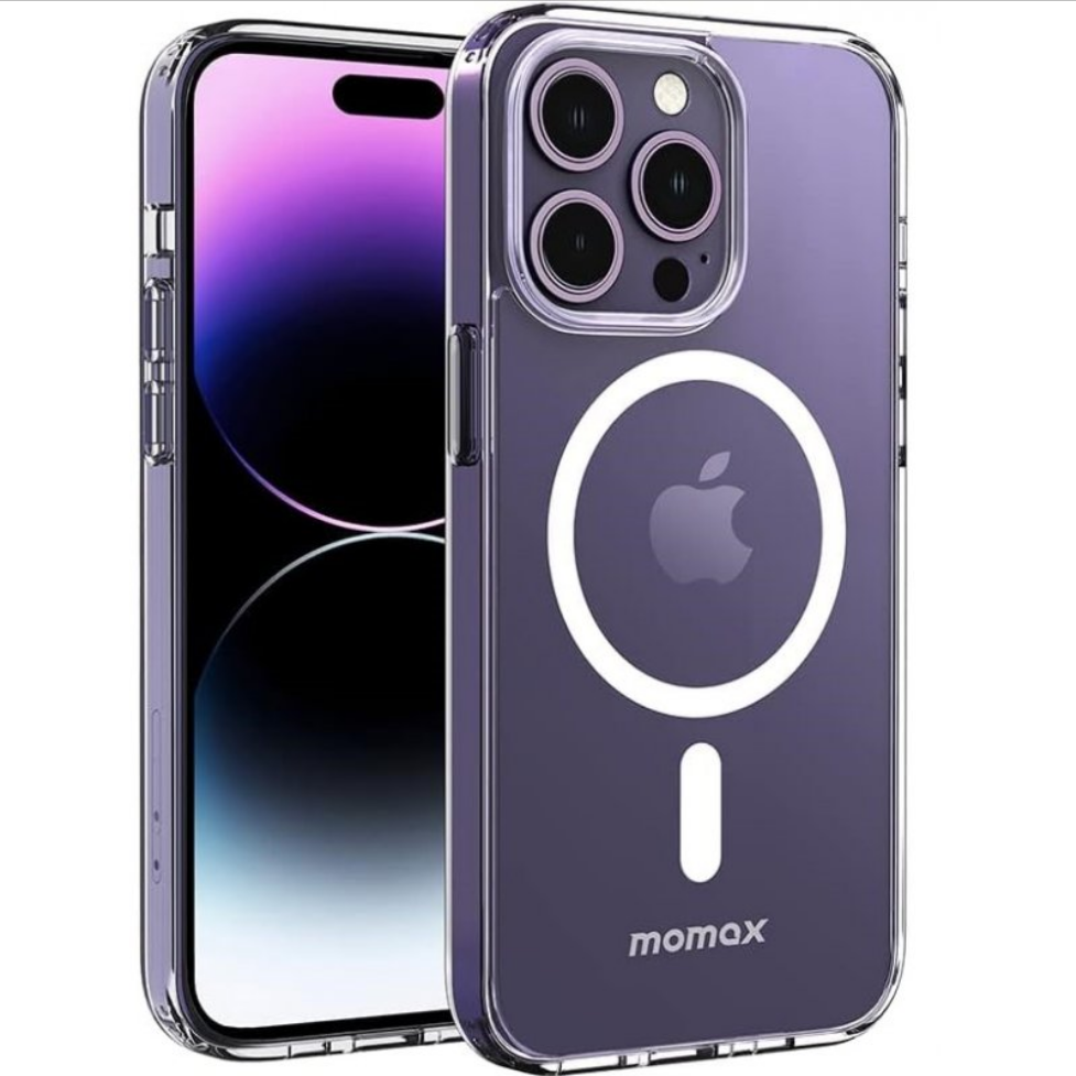 Чохол-накладка Momax iPhone 14 Pro Max Hybrid Magnetic Series (Transparent)