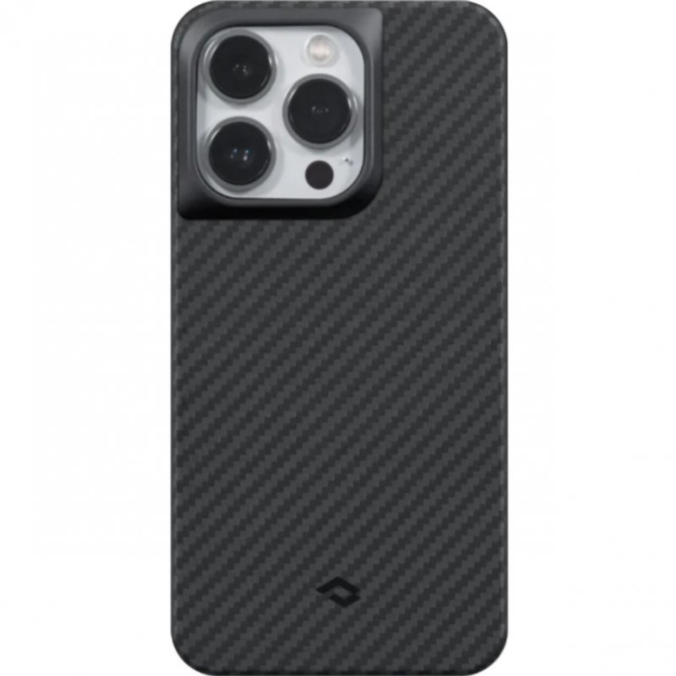 Чохол-накладка Pitaka iPhone 14 Pro MagEZ Case Pro 3 Twill Black/Grey (KI1401PP)