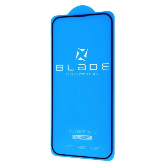Защитное стекло Blade Pro Antistatic Full Glue iPhone 13/13 Pro/14 Black