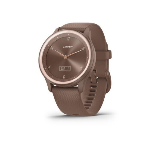 Смарт-годинник Garmin Vivomove Sport Cocoa Case and S. Band w. P. Gold Accents (010-02566-02)