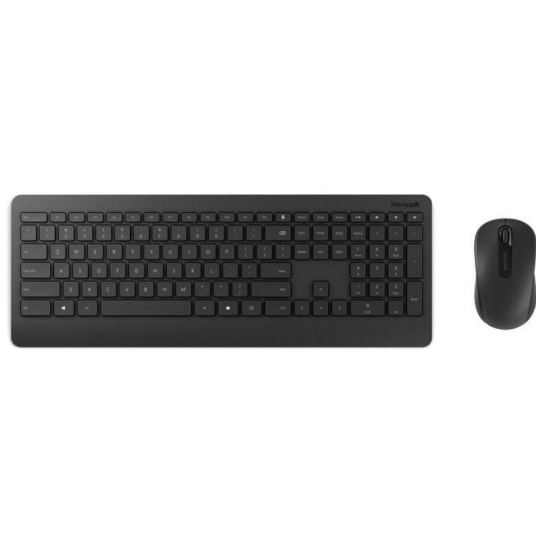 Комплект (клавіатура і мишка) Microsoft WL Desktop 900 RU (PT3-00017)