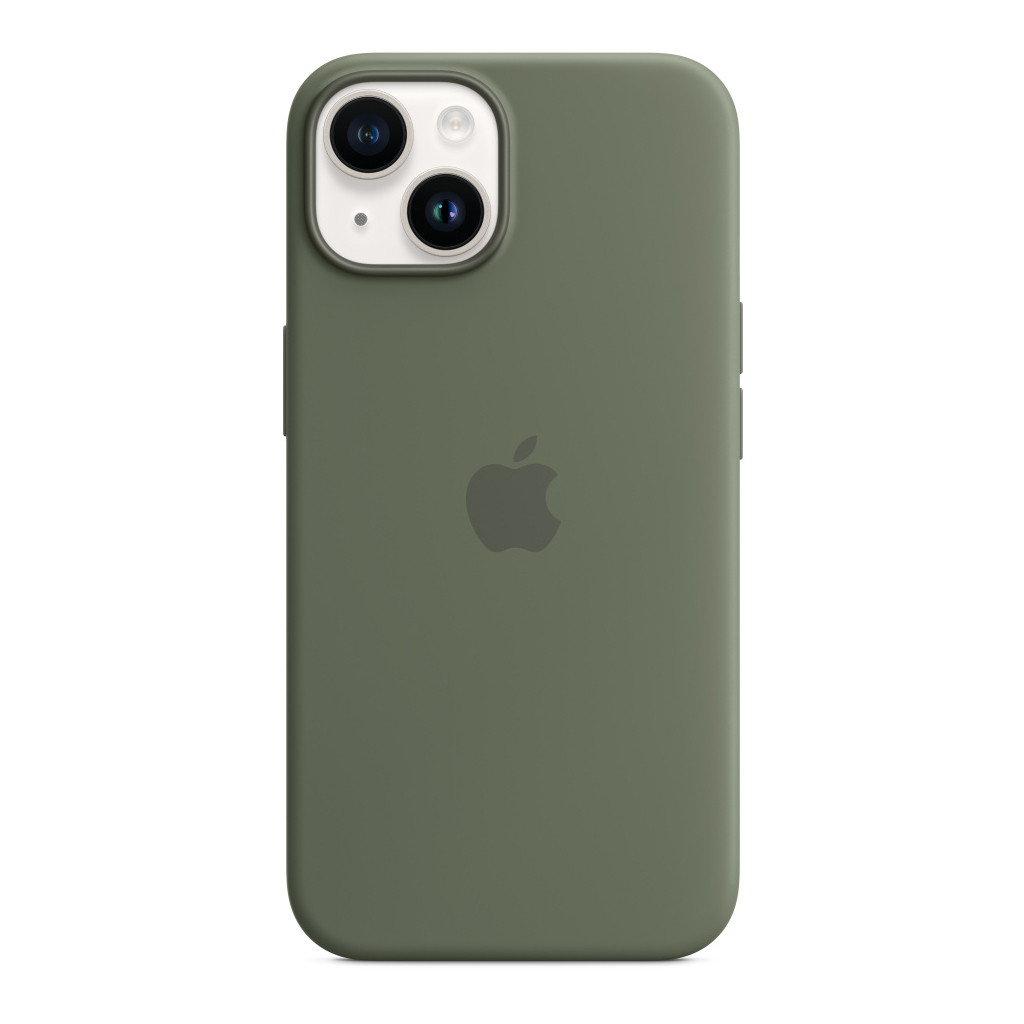 Чохол для смартфона Apple iPhone 14 Silicone Case with MagSafe - Olive,Model A2910 (MQU83ZE/A)