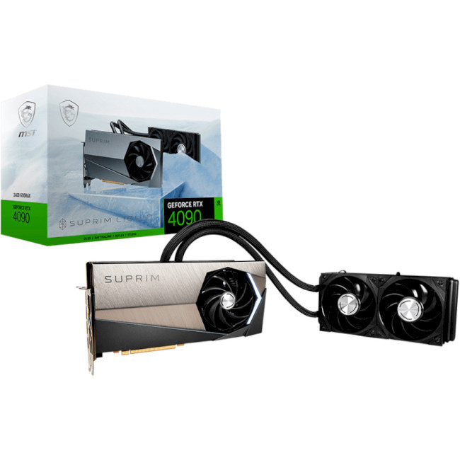 Видеокарта MSI GeForce RTX 4090 24GB GDDR6X SUPRIM LIQUID (912-V510-039) 