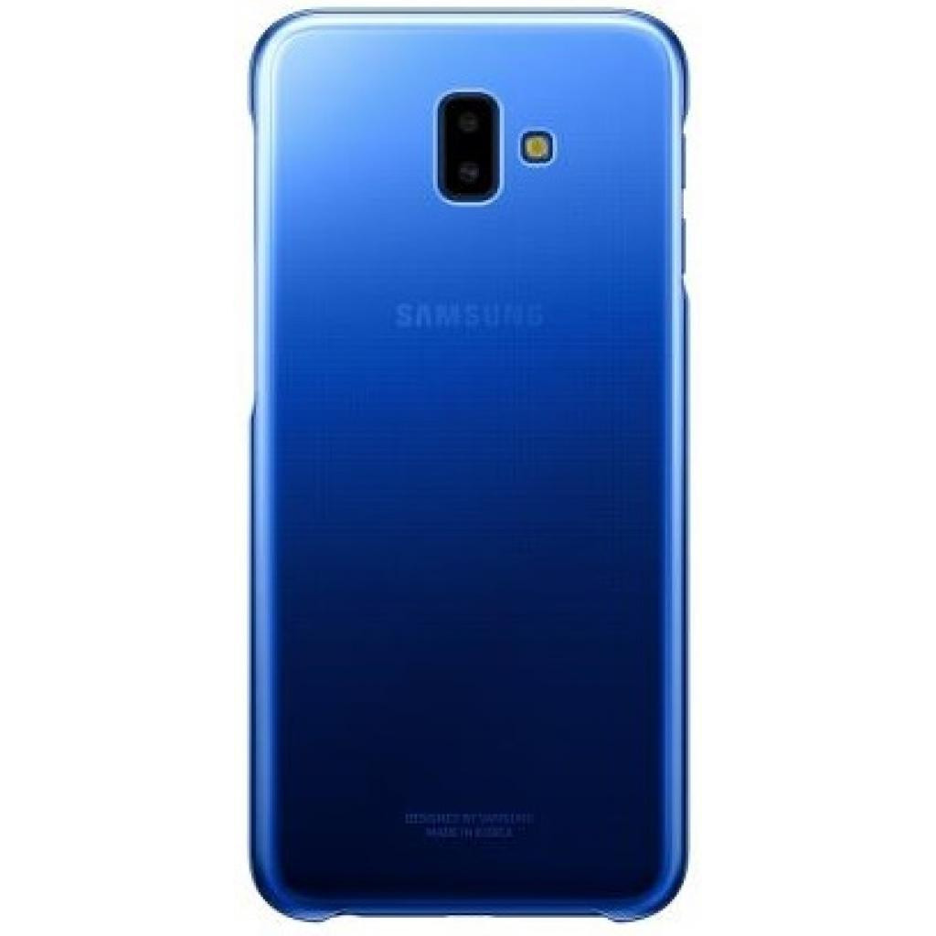 Чехол для смартфона Samsung Galaxy J6+ (J610) Gradation Cover Blue (EF-AJ610CLEGRU)