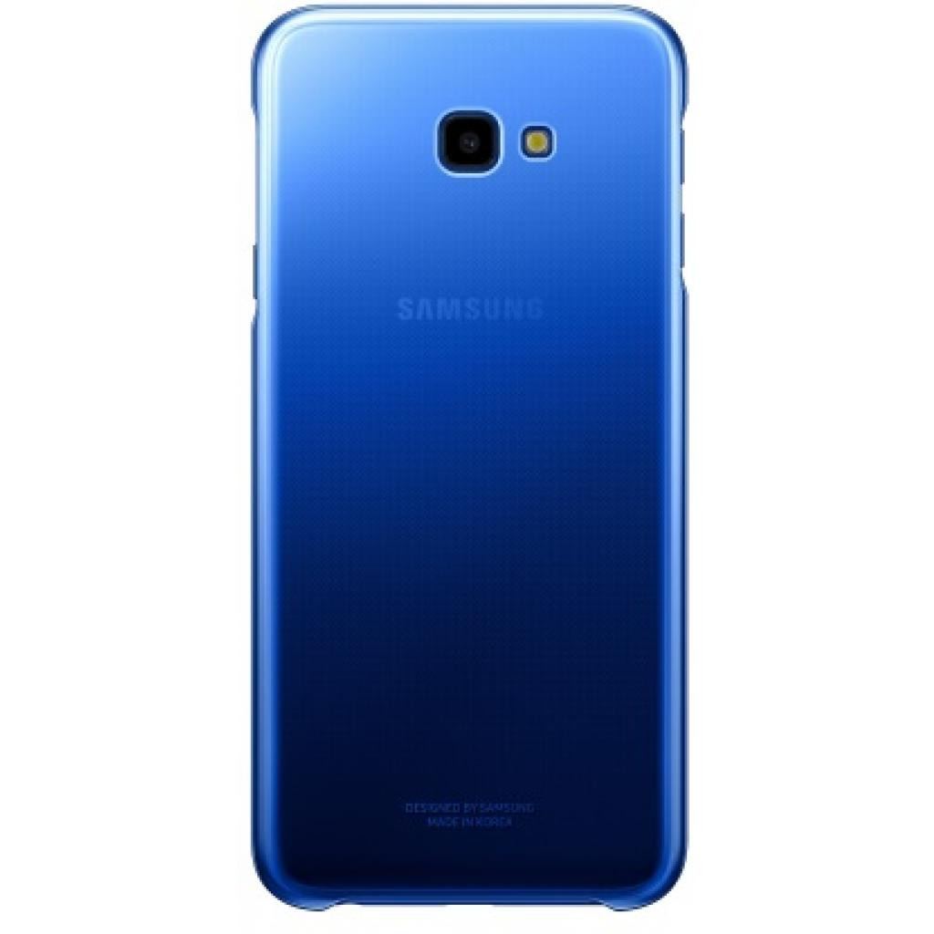 Чехол для смартфона Samsung Galaxy J4+ (J415) Gradation Cover Blue (EF-AJ415CLEGRU)