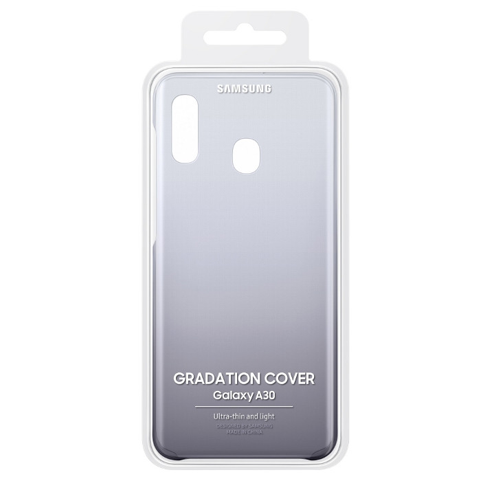 Чохол-накладка Samsung Galaxy A10 (A105F) Gradation Cover Black (EF-AA105CBEGRU)