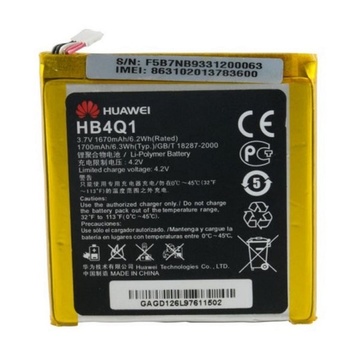 Акумулятор для мобільного телефону ExtraDigital Huawei Ascend P1 U9200 (Original, 1670 mAh) (BMH6397)