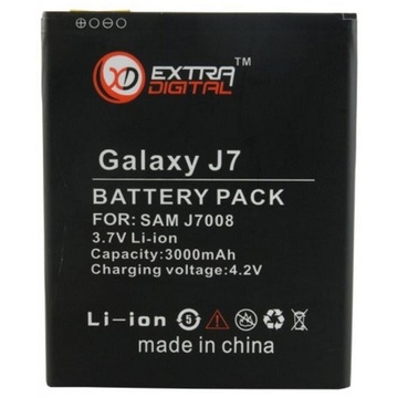 Акумулятор для мобільного телефону ExtraDigital Samsung Galaxy J7 J700H (3000mAh) (BMS6407)