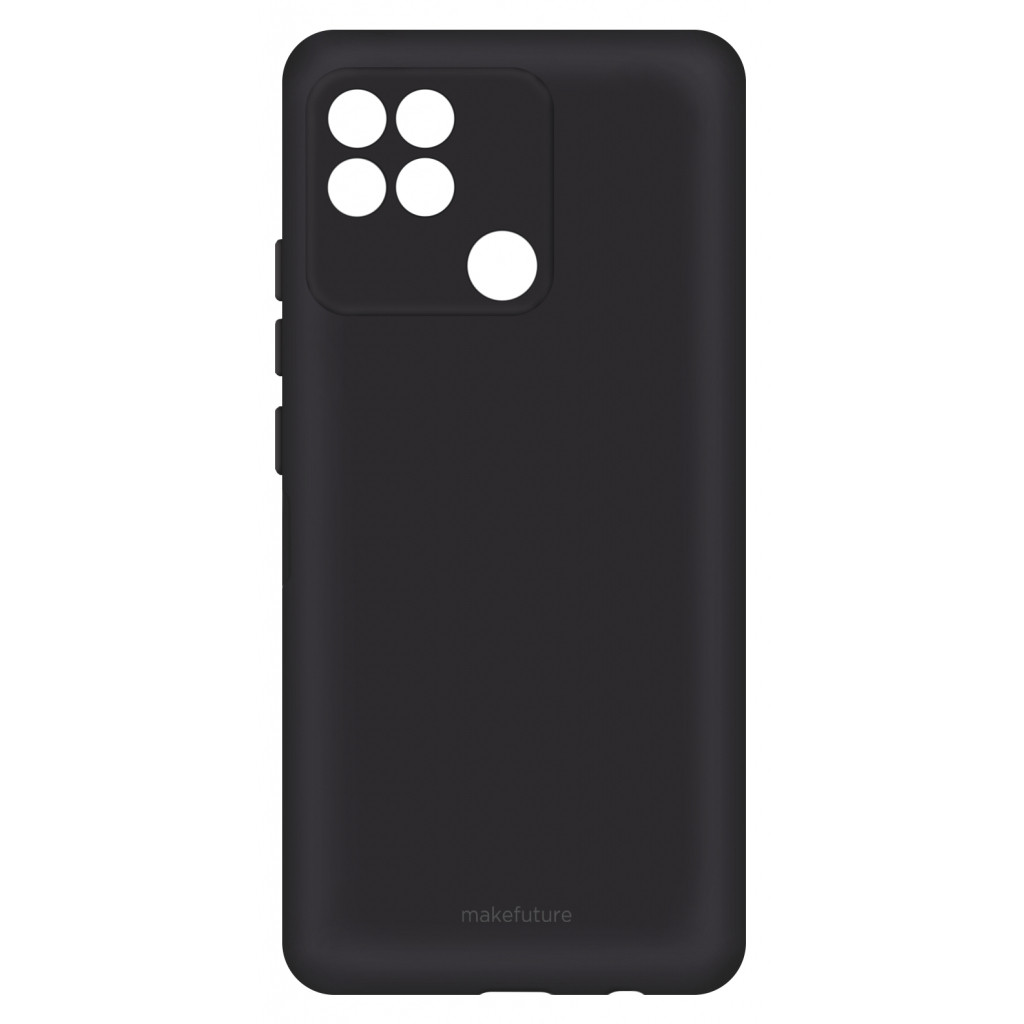 Чохол для смартфона MakeFuture Xiaomi Redmi 10C Skin (Matte TPU) Black (MCS-XR10CBK)