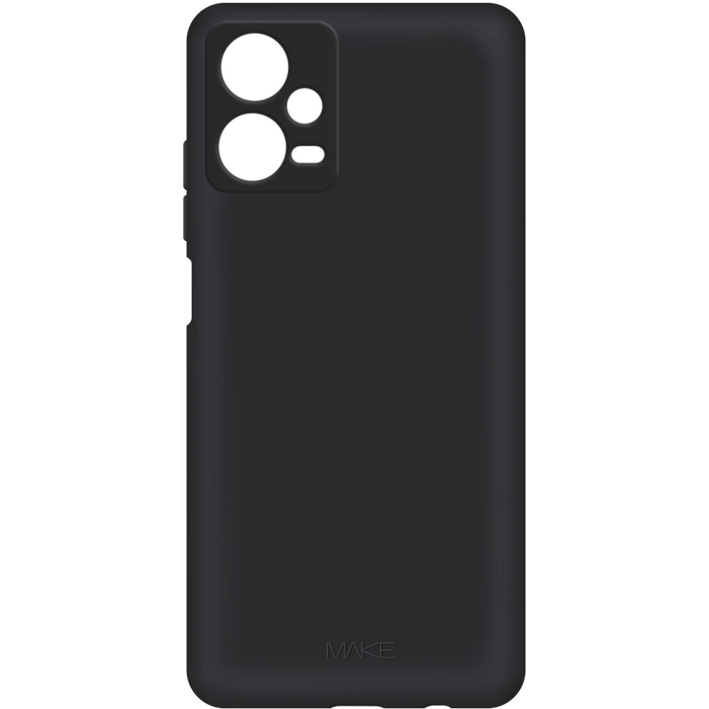 Чохол для смартфона MAKE Xiaomi Redmi Note 12 Pro+ Skin Black (MCS-XRN12PPBK)