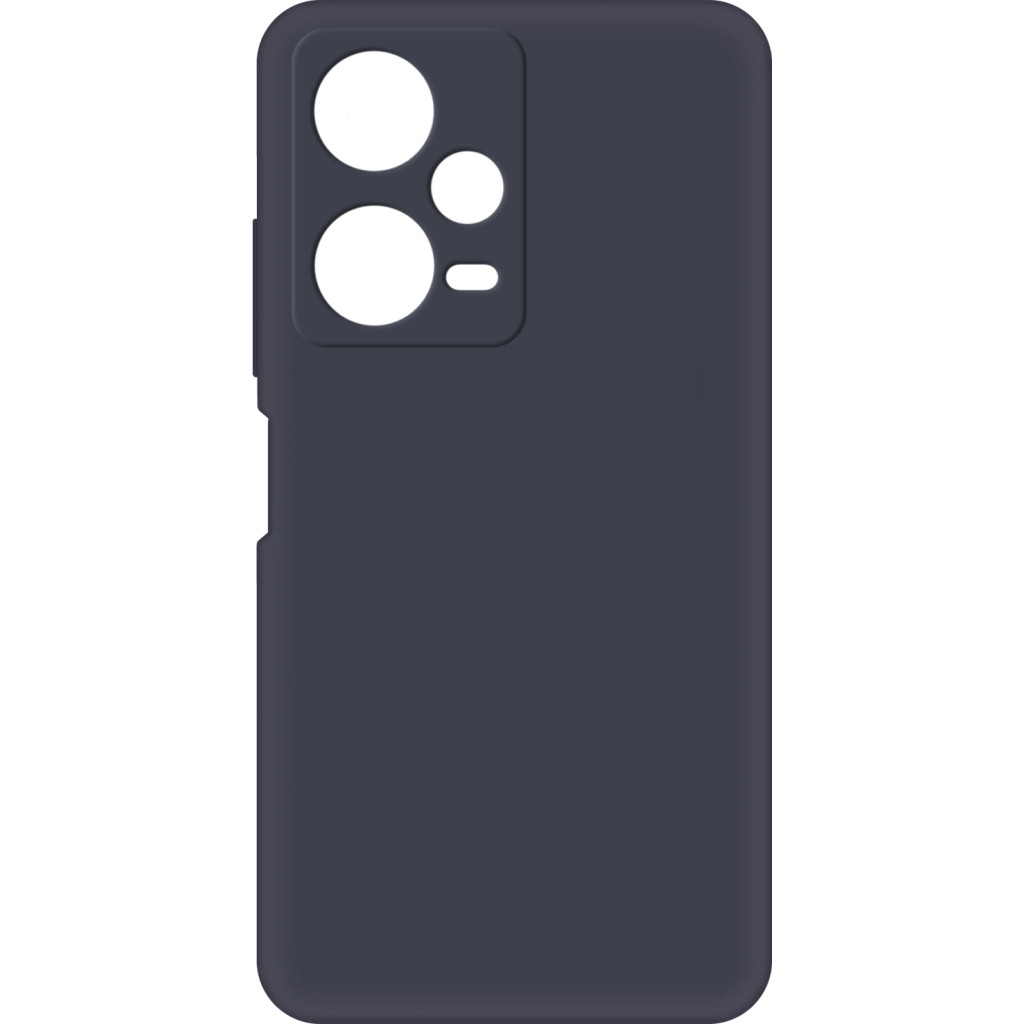 Чехол для смартфона MAKE Xiaomi Redmi Note 12 Pro+ Silicone Obsidian Black (MCL-XRN12PPOB)