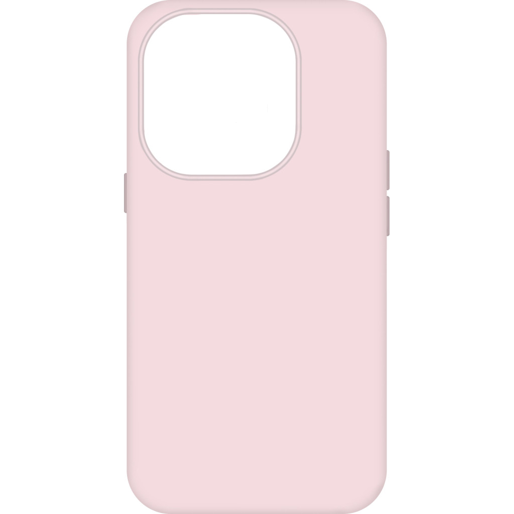 Чехол для смартфона MAKE Apple iPhone 14 Pro Premium Silicone Chalk Pink (MCLP-AI14PCP)