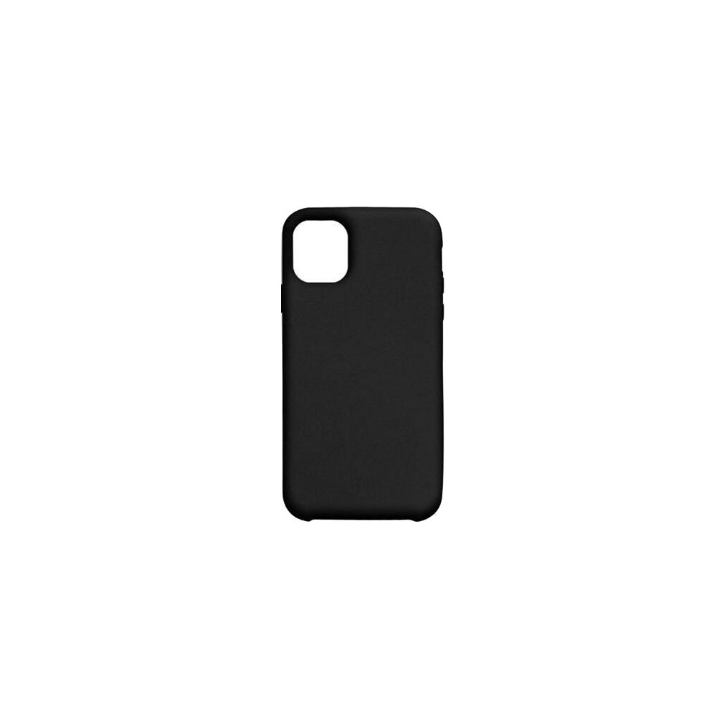 Чохол для смартфона Drobak Liquid Silicon Case Apple iPhone 11 Pro Black (707001)