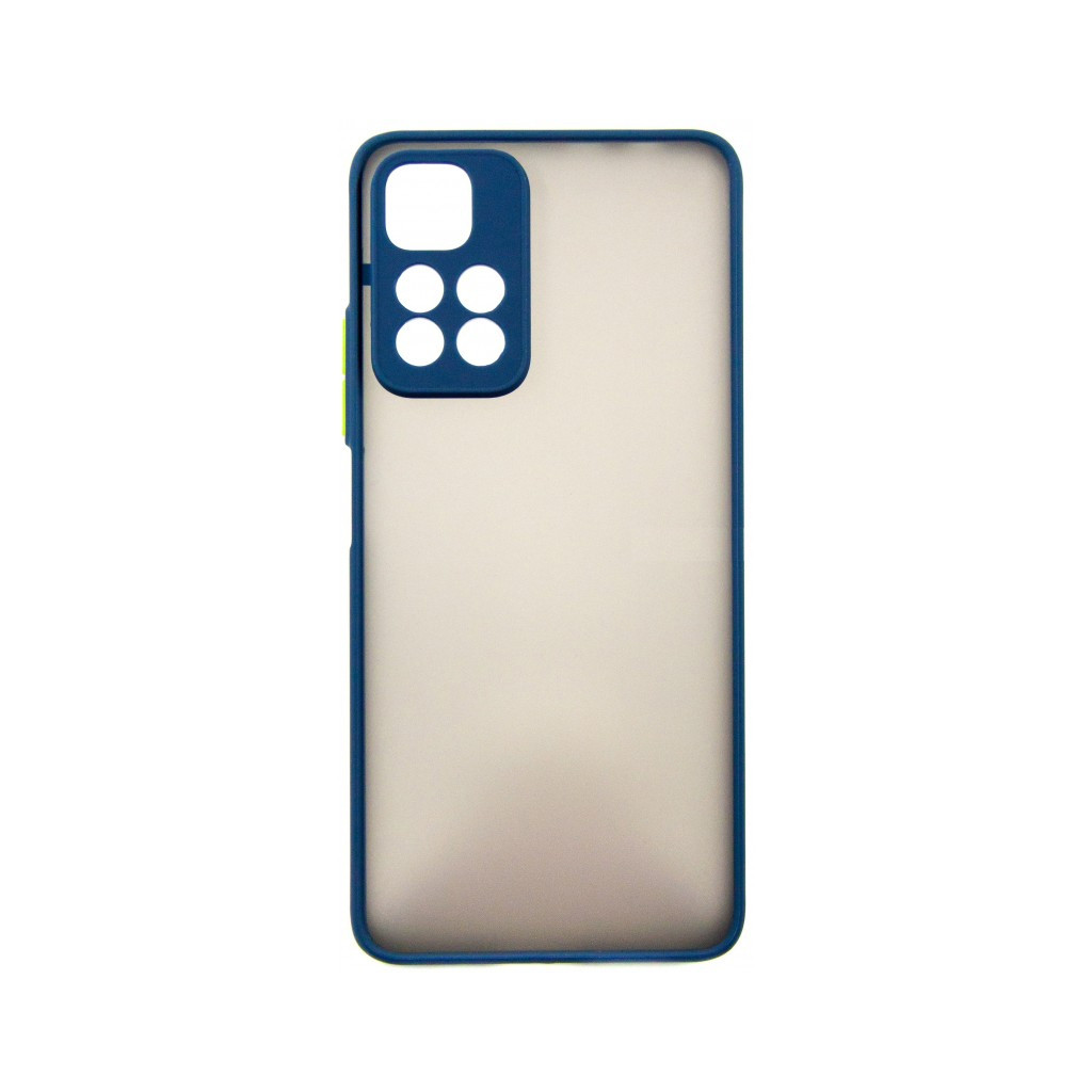 Чехол для смартфона Dengos Matte Xiaomi Redmi Note 11 Pro 5G (blue) (DG-TPU-MATT-115)