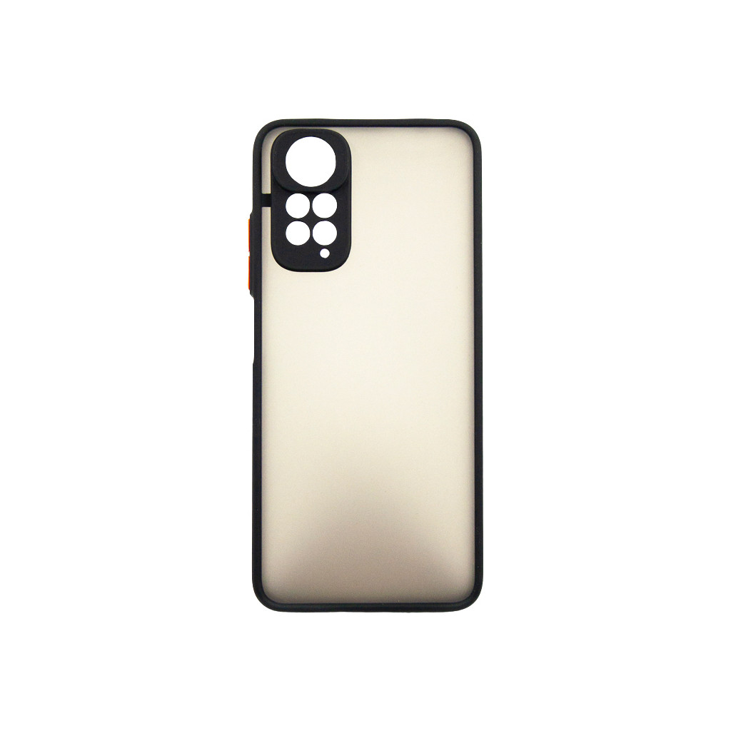 Чохол для смартфона Dengos Matte Xiaomi Redmi Note 11 (black) (DG-TPU-MATT-113)