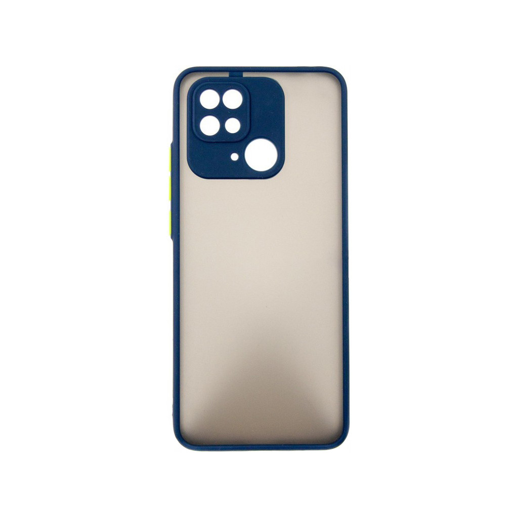 Чехол для смартфона Dengos Matte Xiaomi Redmi 10C (blue) (DG-TPU-MATT-110)