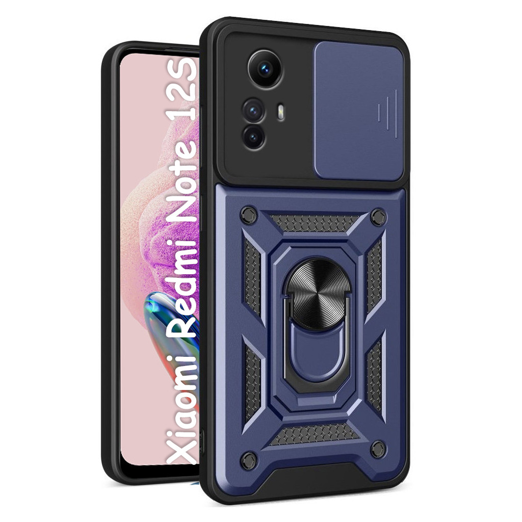 Чохол для смартфона BeCover Military Xiaomi Redmi Note 12S Blue (709486)