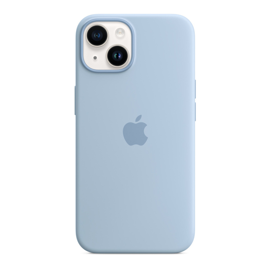 Чехол для смартфона Apple iPhone 14 Silicone Case with MagSafe - Sky,Model A2910 (MQU93ZE/A)