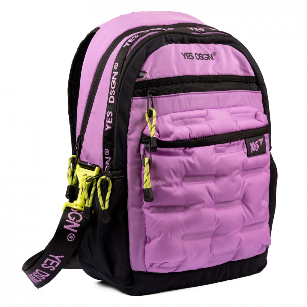 Рюкзак и сумка Yes TS-95 DSGN. Lilac (559459)