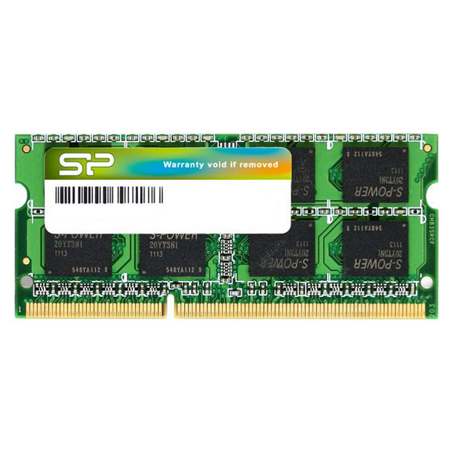 Оперативна пам'ять Silicon Power DDR3 8GB 1600 MHz (SP008GBSTU160N02)