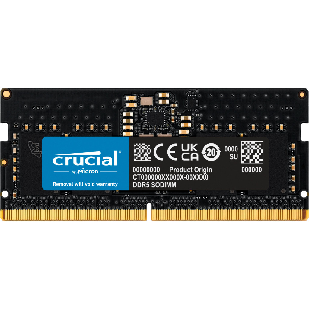 Оперативная память Crucial 16GB SO-DIMM DDR5 5600MHz (CT16G56C46S5)
