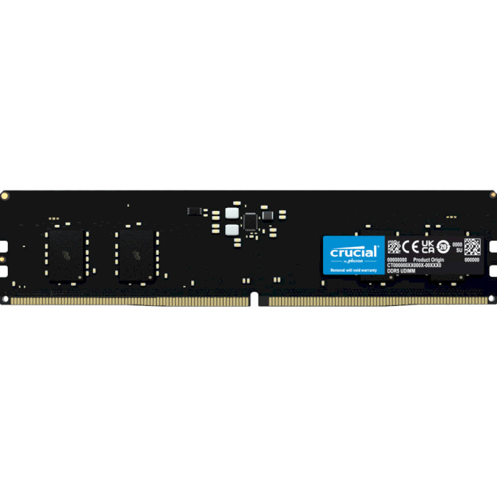 Оперативна пам'ять Micron DDR5 8GB 4800 MHz (CT8G48C40U5)