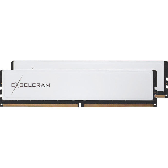 Оперативная память eXceleram DDR5 32GB (2x16GB) 5600 MHz White Sark (EBW50320564040CD)