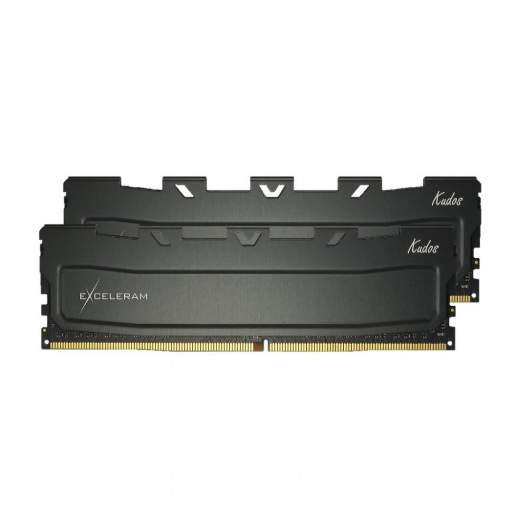 Оперативная память eXceleram DDR4 64GB (2x32GB) 3200 MHz Black Kudos (EKBLACK4643216CD)