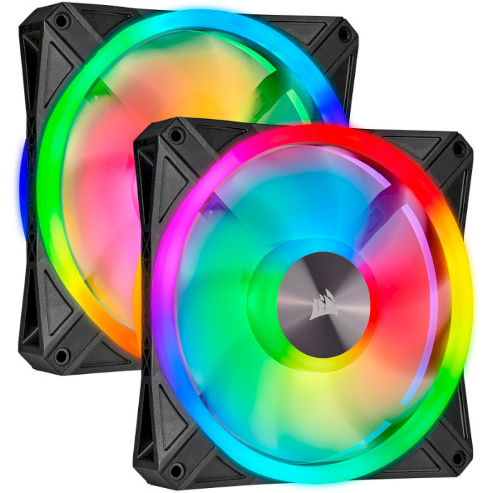 Вентиляторы Corsair QL Series, QL140 RGB, 140mm RGB LED Fan (CO-9050100-WW)