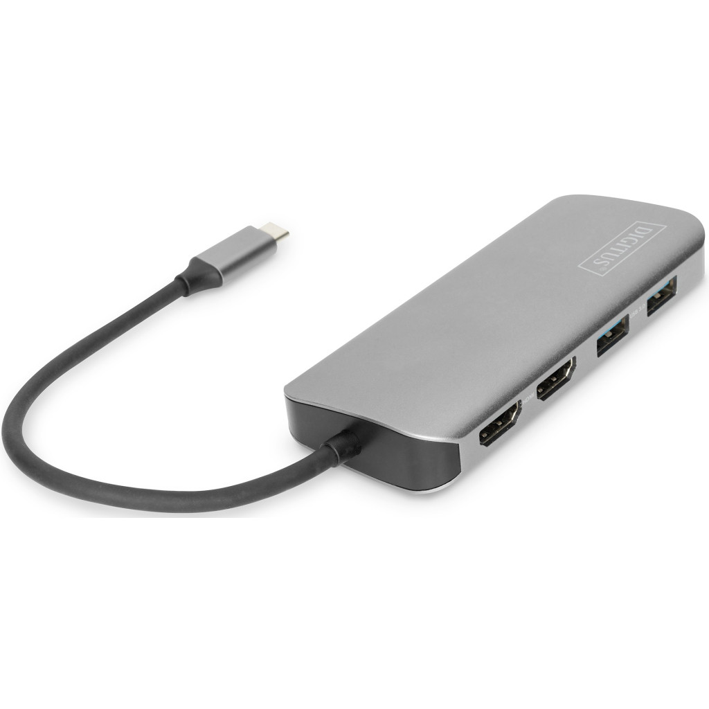 USB Хаб Digitus USB-C 8 Port (DA-70884)