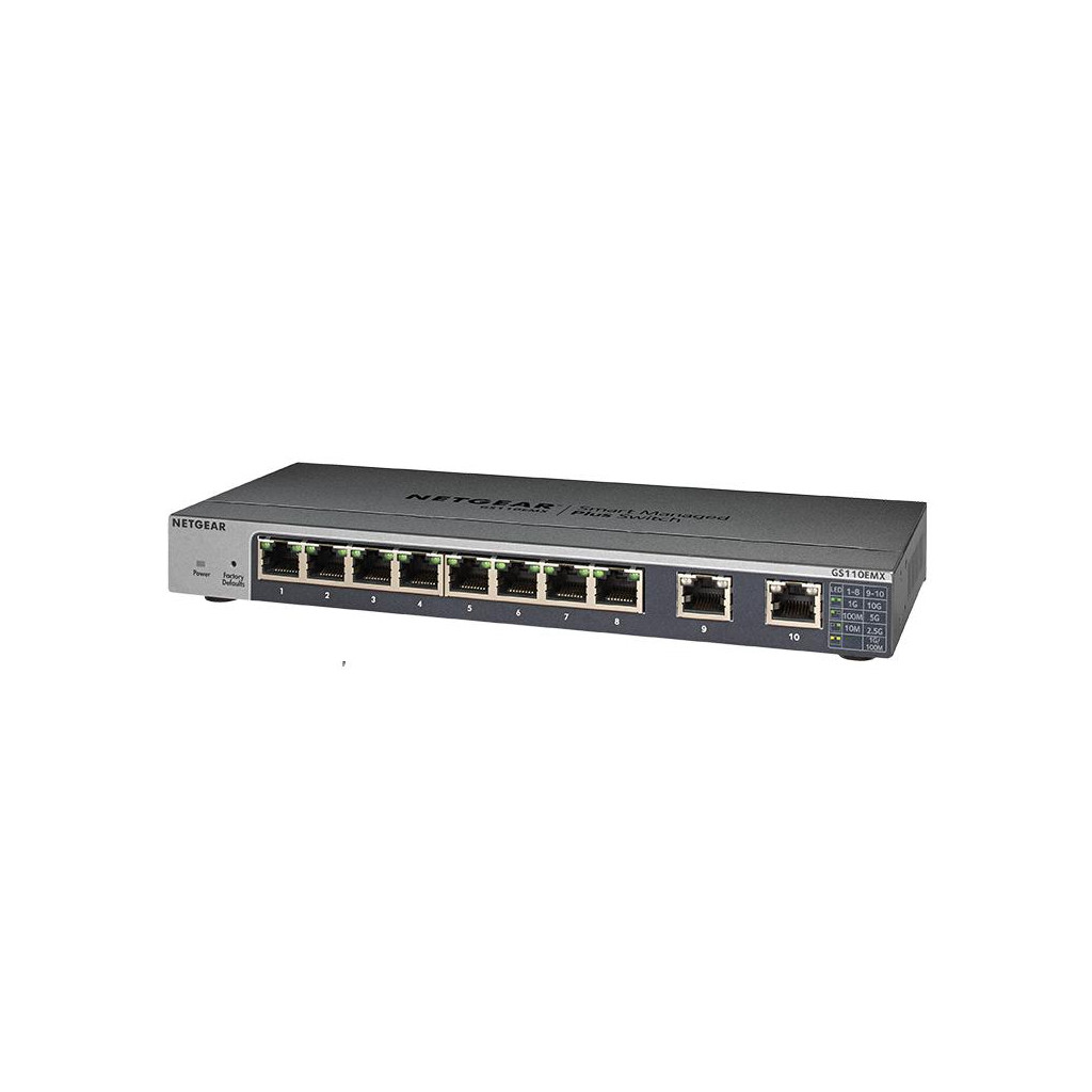 Комутатор Netgear GS110EMX-100PES