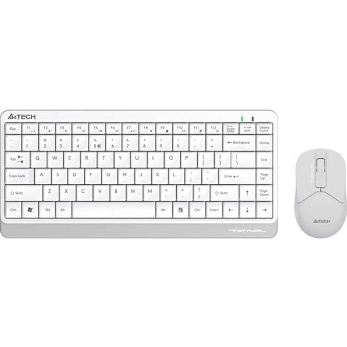 Комплект (клавіатура і мишка) A4Tech FG1112S Wireless White (FG1112S White)