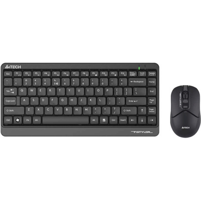 Комплект (клавіатура і мишка) A4Tech FG1112S Wireless Black (FG1112S Black)