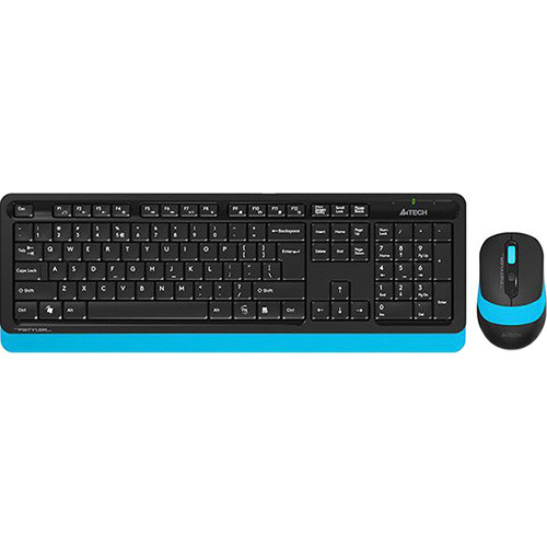 Комплект (клавиатура и мышь) A4Tech FG1010S Wireless Blue (FG1010S Blue)