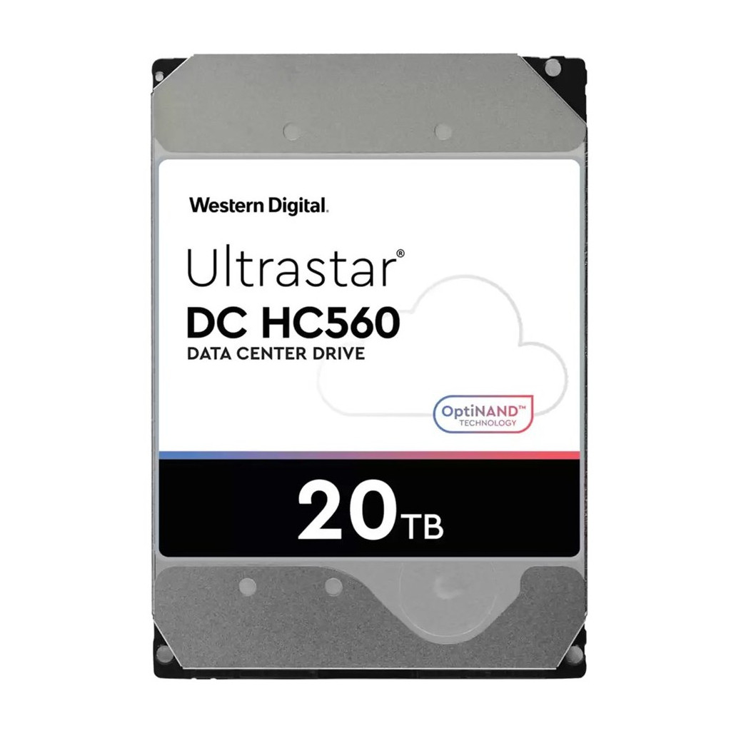 Жорсткий диск WD Ultrastar DC HC560 20 TB (0F38785/WUH722020BLE6L4)