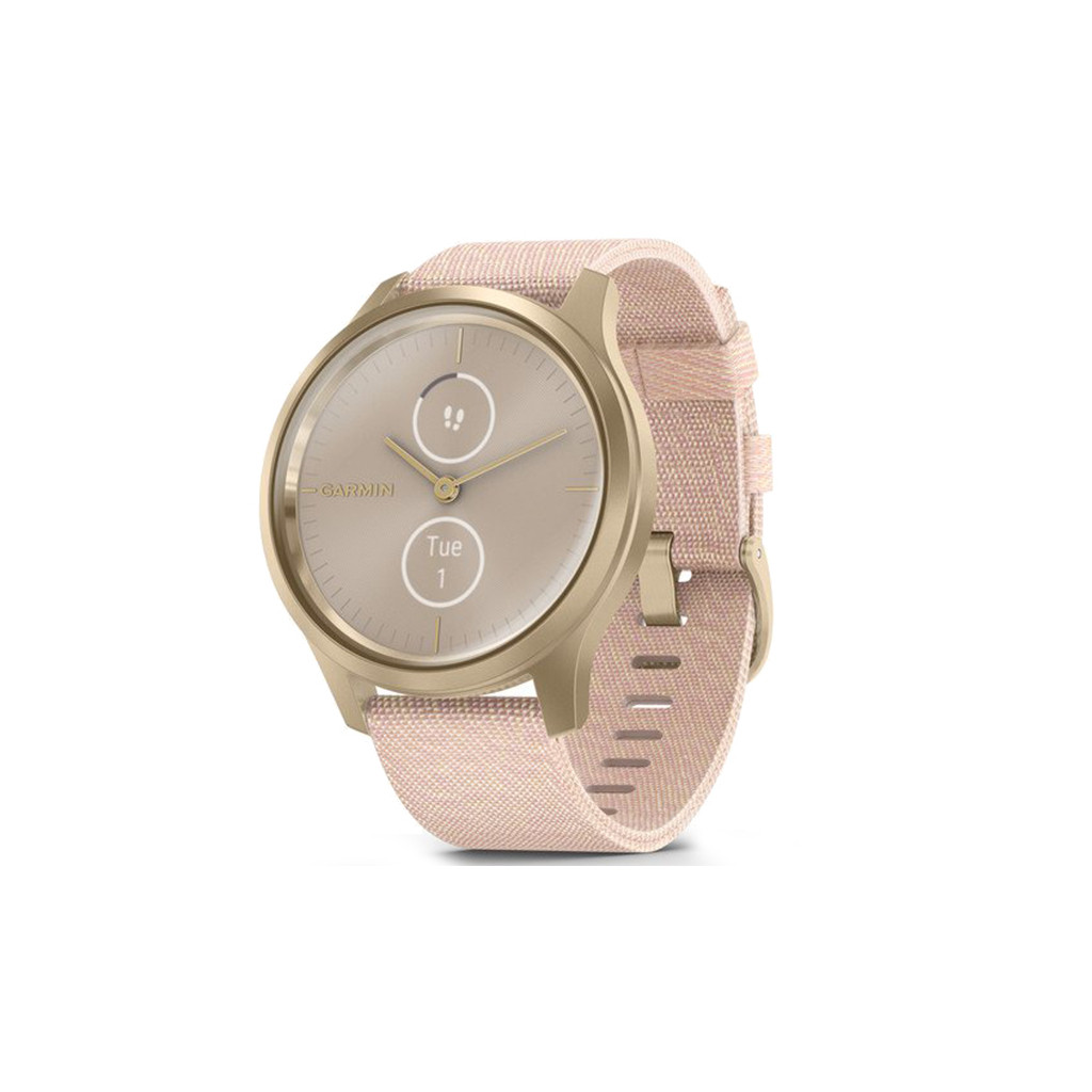Смарт-часы Garmin vivomove Style, S/E EU, Light Gold, Blush Pink, Nylon (010-02240-22)
